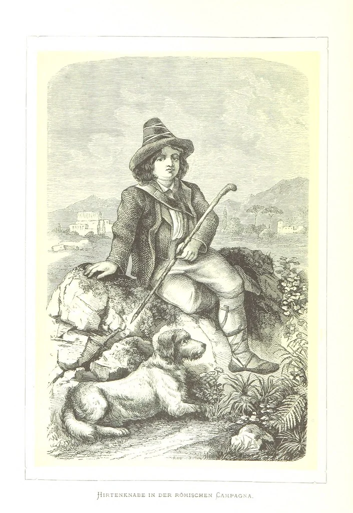 An illustration from Rom und seine Umgebung in Holzschnitten, nach Skizzen ... von C. Zimmermann mit erläuterndem Texte von Prof. Dr Kühne, 1870, leaf 92
