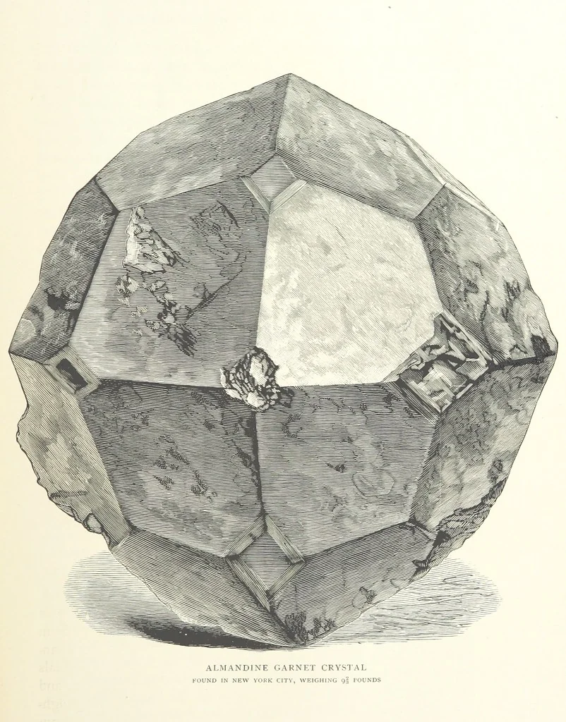 An illustration from Gems and Precious Stones of North America. A popular description of their occurrence, value, history, archæology, and of the collections in which they exist, also a chapter on pearls and on remarkable foreign gems owned in the United States. Illustrated, etc, 1890, leaf 121