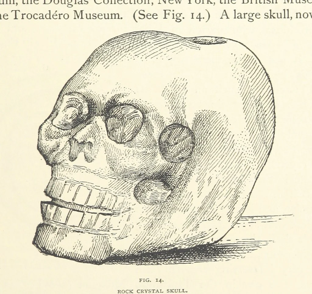 An illustration from Gems and Precious Stones of North America. A popular description of their occurrence, value, history, archæology, and of the collections in which they exist, also a chapter on pearls and on remarkable foreign gems owned in the United States. Illustrated, etc, 1890, leaf 357