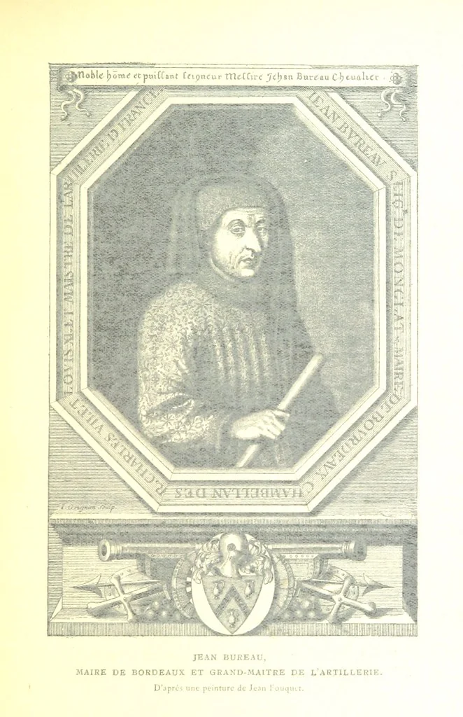 An illustration from Bergerac sous les Anglais. Essai historique sur le consulat et la communauté de Bergerac au moyen âge, 1893, leaf 165
