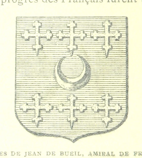 An illustration from Bergerac sous les Anglais. Essai historique sur le consulat et la communauté de Bergerac au moyen âge, 1893, leaf 170