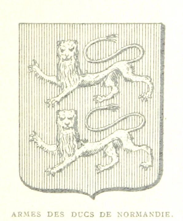 An illustration from Bergerac sous les Anglais. Essai historique sur le consulat et la communauté de Bergerac au moyen âge, 1893, leaf 39