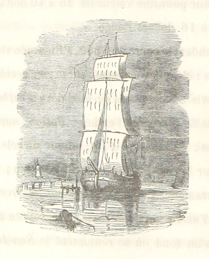 An illustration from Voyage aux pays aurifères, Afrique, Mexique, Californie, Pérou, Chili, Nouvelle-Calédonie, Australie, Russie ... illustré par J. B. Arnout, père, 1855, leaf 106