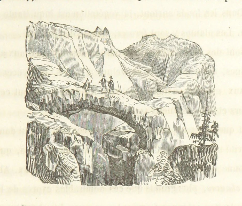 An illustration from Voyage aux pays aurifères, Afrique, Mexique, Californie, Pérou, Chili, Nouvelle-Calédonie, Australie, Russie ... illustré par J. B. Arnout, père, 1855, leaf 173