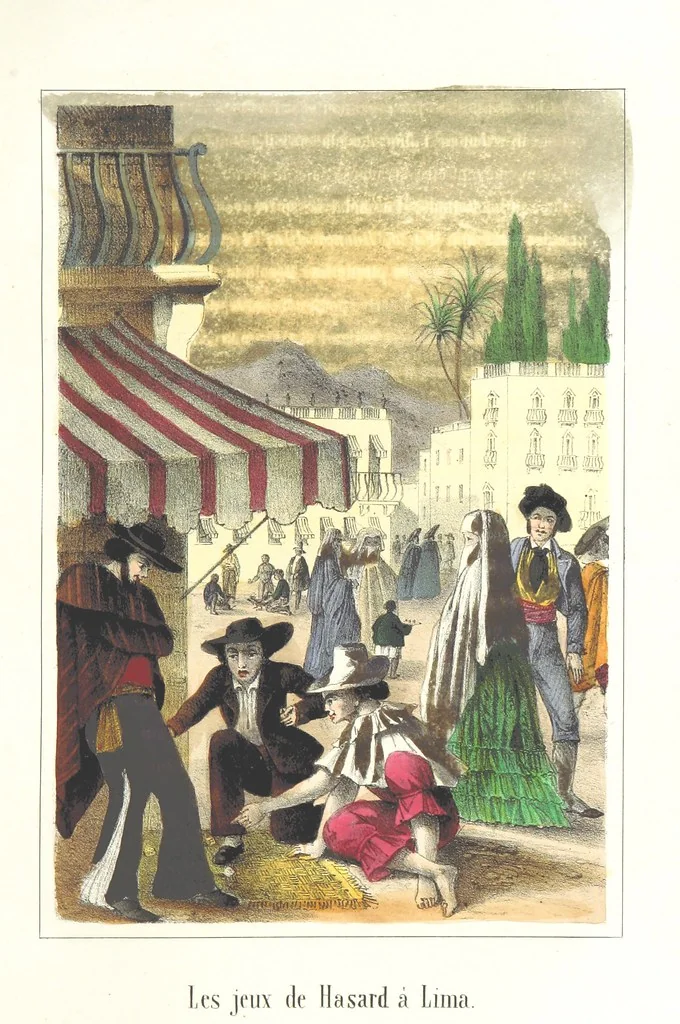 An illustration from Voyage aux pays aurifères, Afrique, Mexique, Californie, Pérou, Chili, Nouvelle-Calédonie, Australie, Russie ... illustré par J. B. Arnout, père, 1855, leaf 193