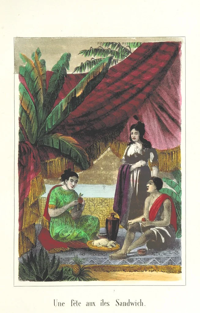 An illustration from Voyage aux pays aurifères, Afrique, Mexique, Californie, Pérou, Chili, Nouvelle-Calédonie, Australie, Russie ... illustré par J. B. Arnout, père, 1855, leaf 205