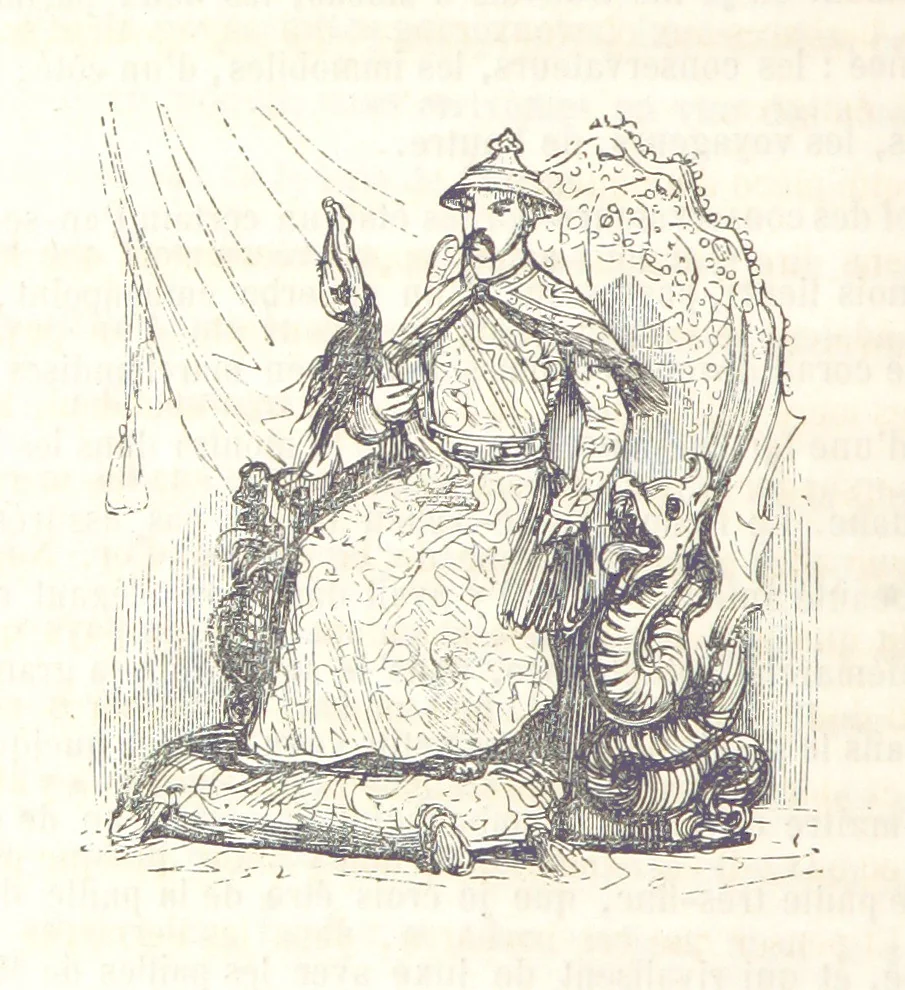 An illustration from Voyage aux pays aurifères, Afrique, Mexique, Californie, Pérou, Chili, Nouvelle-Calédonie, Australie, Russie ... illustré par J. B. Arnout, père, 1855, leaf 282