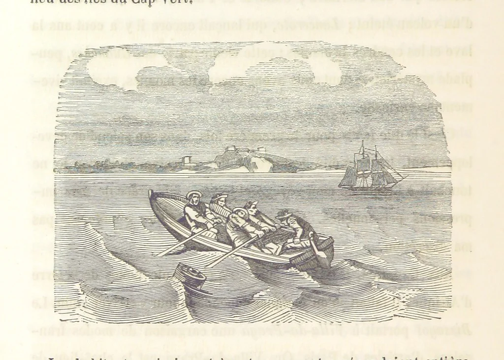 An illustration from Voyage aux pays aurifères, Afrique, Mexique, Californie, Pérou, Chili, Nouvelle-Calédonie, Australie, Russie ... illustré par J. B. Arnout, père, 1855, leaf 40