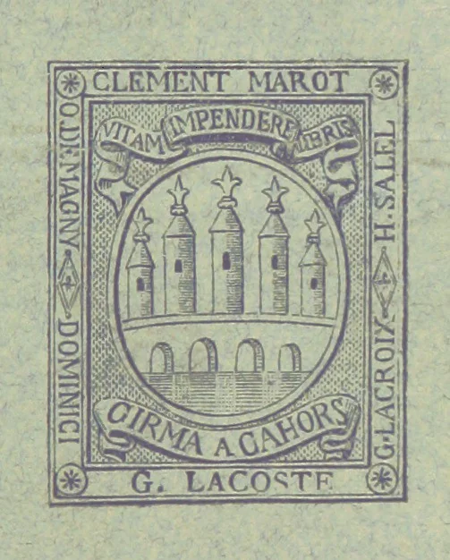 An illustration from Histoire générale de la Province de Quercy, publiée par ... L. Combarieu et F. Cangardel, 1883, leaf 945