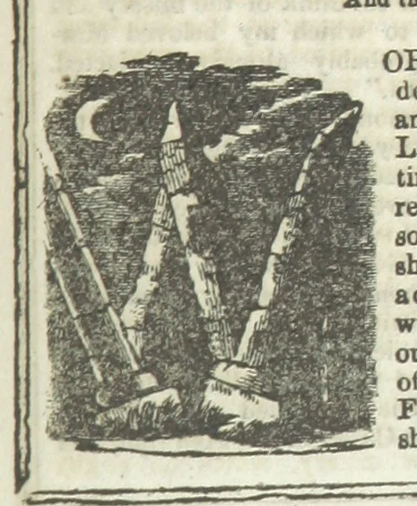 An illustration from Ernestine de Lacy, or the Robber's Foundling. An Old English Romance. By the author of “Angelina” ... etc., etc, 1854, leaf 147