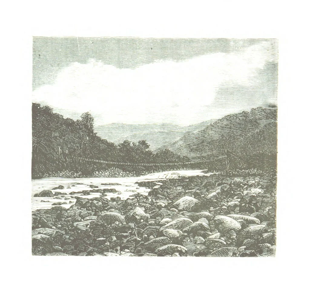 An illustration from De Paris a Guatémala. Notes de voyages au Centre-Amérique 1866-1875 ... Illustré de 35 planches. Dessins de M. E. A. Guillon, 1877, leaf 125