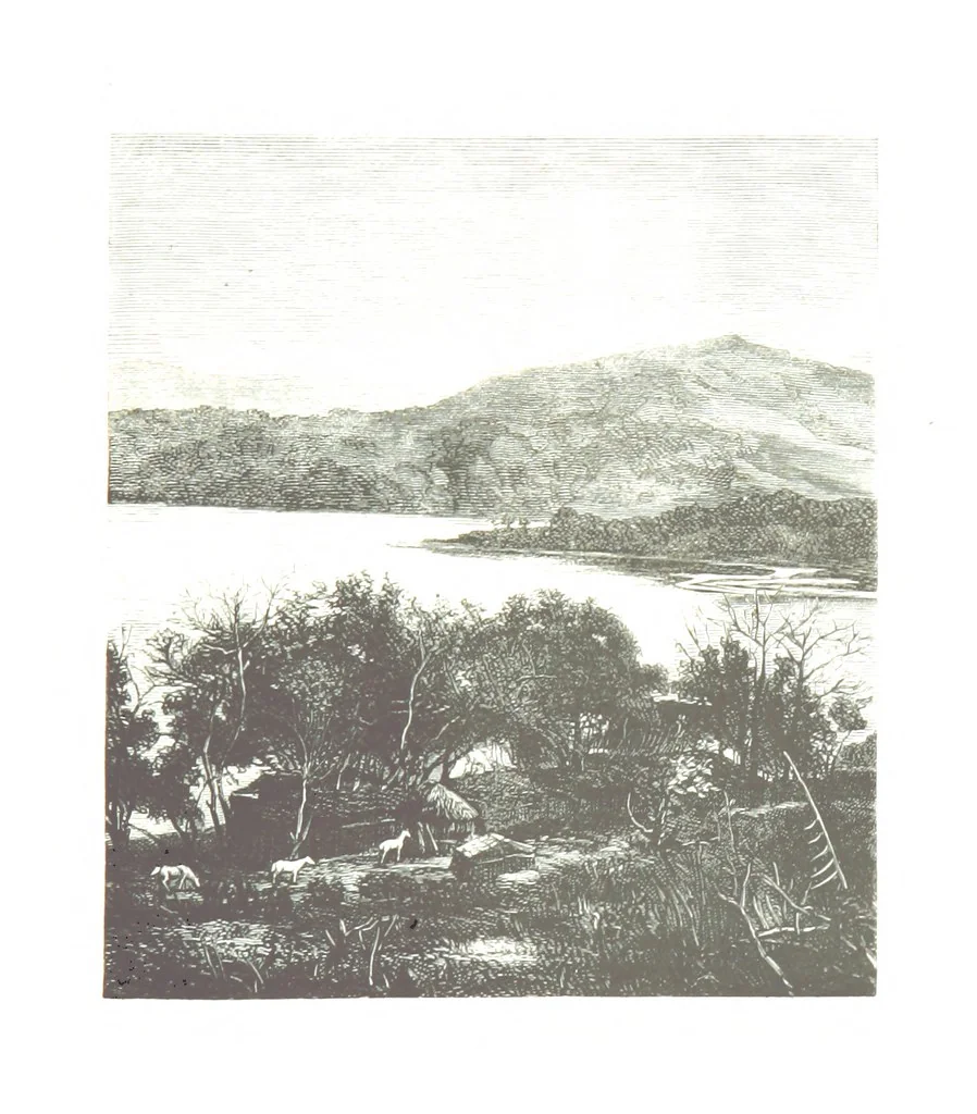 An illustration from De Paris a Guatémala. Notes de voyages au Centre-Amérique 1866-1875 ... Illustré de 35 planches. Dessins de M. E. A. Guillon, 1877, leaf 245