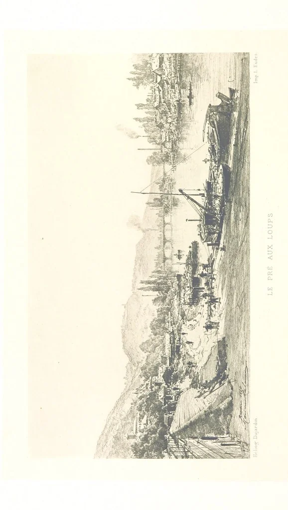 An illustration from Rouen pittoresque ... Dessins par M. Lalanne. Texte par Allais, C. de Beaurepaire, Dubosc, Félix, Hédou, H. de Lapommeraye, 1886, leaf 12
