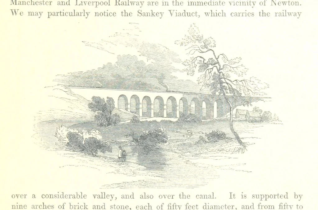 An illustration from The Pictorial History of the County of Lancaster, etc, 1844, leaf 101