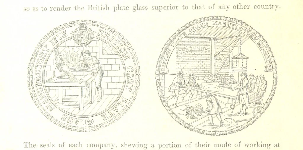 An illustration from The Pictorial History of the County of Lancaster, etc, 1844, leaf 104