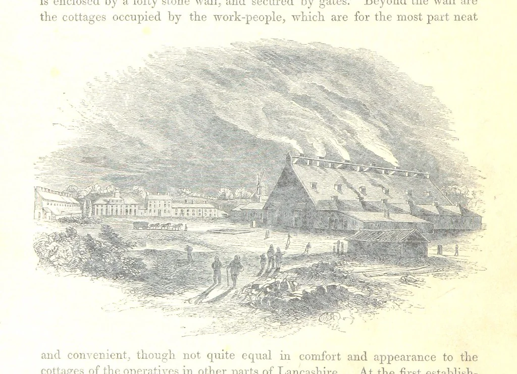 An illustration from The Pictorial History of the County of Lancaster, etc, 1844, leaf 104