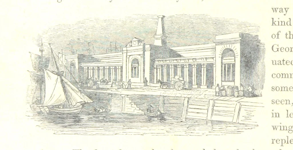 An illustration from The Pictorial History of the County of Lancaster, etc, 1844, leaf 120