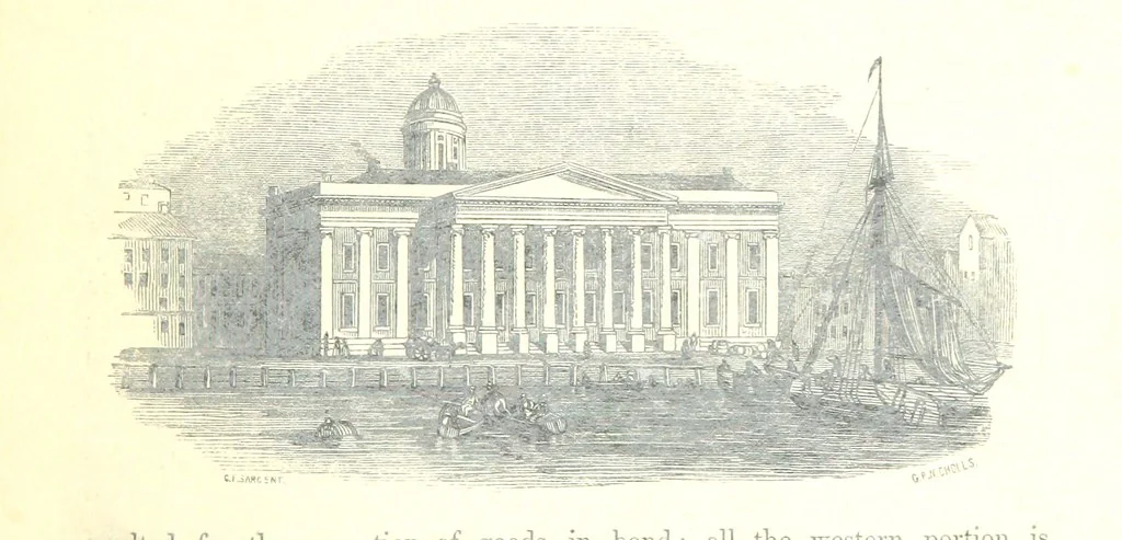 An illustration from The Pictorial History of the County of Lancaster, etc, 1844, leaf 125