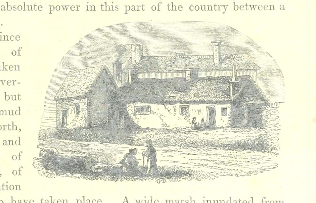An illustration from The Pictorial History of the County of Lancaster, etc, 1844, leaf 133