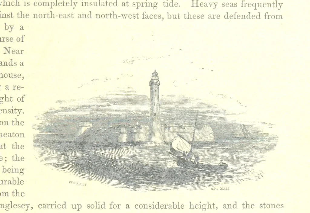 An illustration from The Pictorial History of the County of Lancaster, etc, 1844, leaf 143