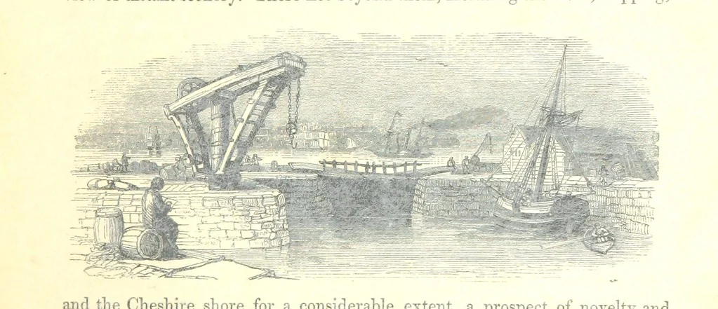 An illustration from The Pictorial History of the County of Lancaster, etc, 1844, leaf 143