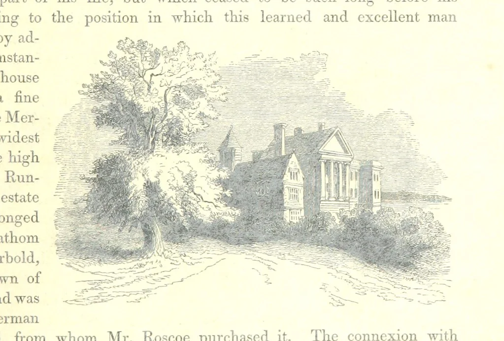 An illustration from The Pictorial History of the County of Lancaster, etc, 1844, leaf 149