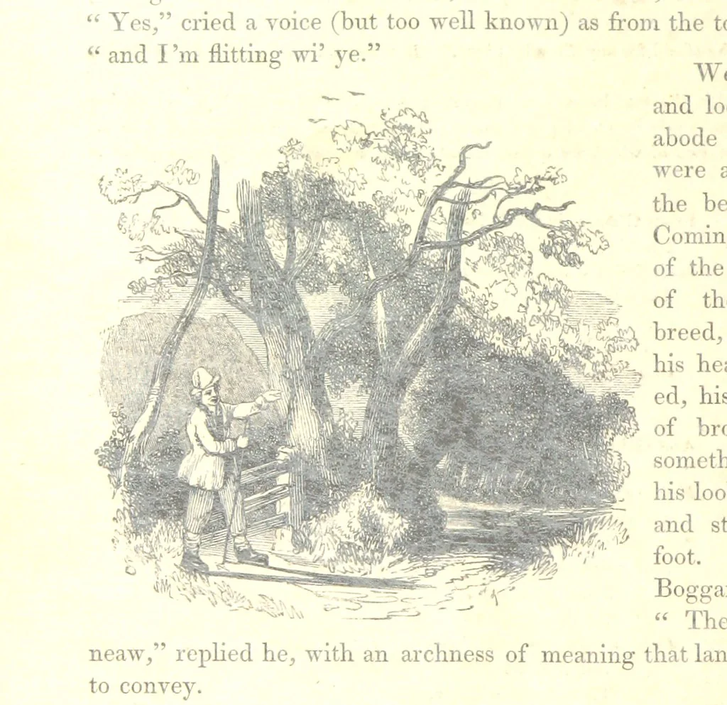 An illustration from The Pictorial History of the County of Lancaster, etc, 1844, leaf 176
