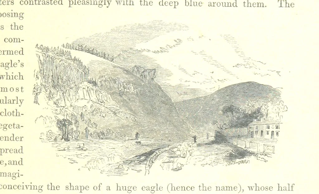 An illustration from The Pictorial History of the County of Lancaster, etc, 1844, leaf 191