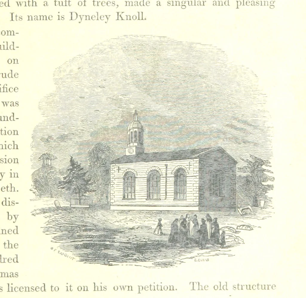 An illustration from The Pictorial History of the County of Lancaster, etc, 1844, leaf 197