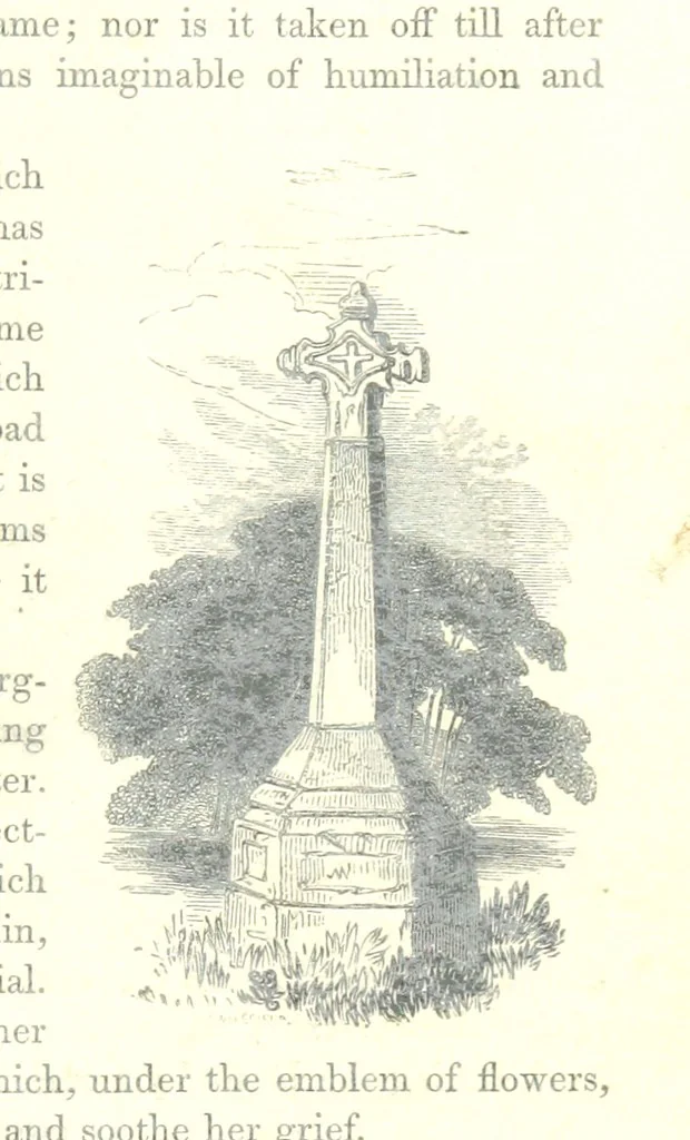 An illustration from The Pictorial History of the County of Lancaster, etc, 1844, leaf 199