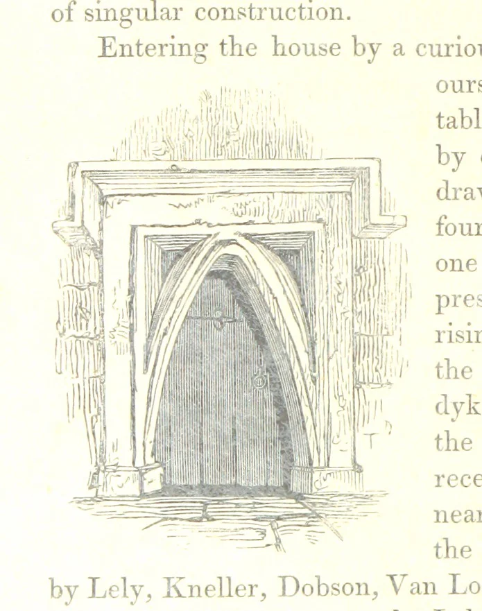 An illustration from The Pictorial History of the County of Lancaster, etc, 1844, leaf 200