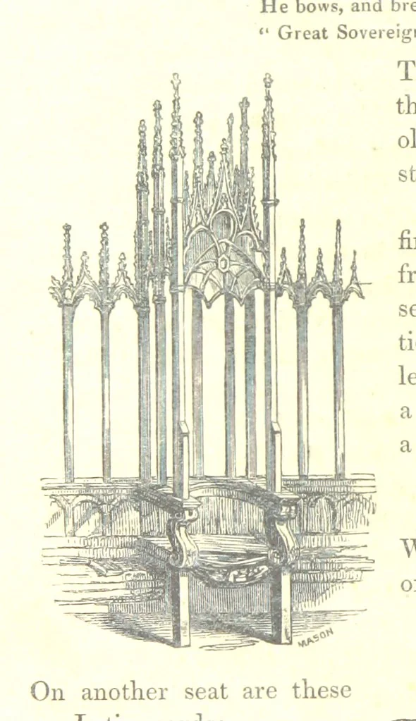 An illustration from The Pictorial History of the County of Lancaster, etc, 1844, leaf 212