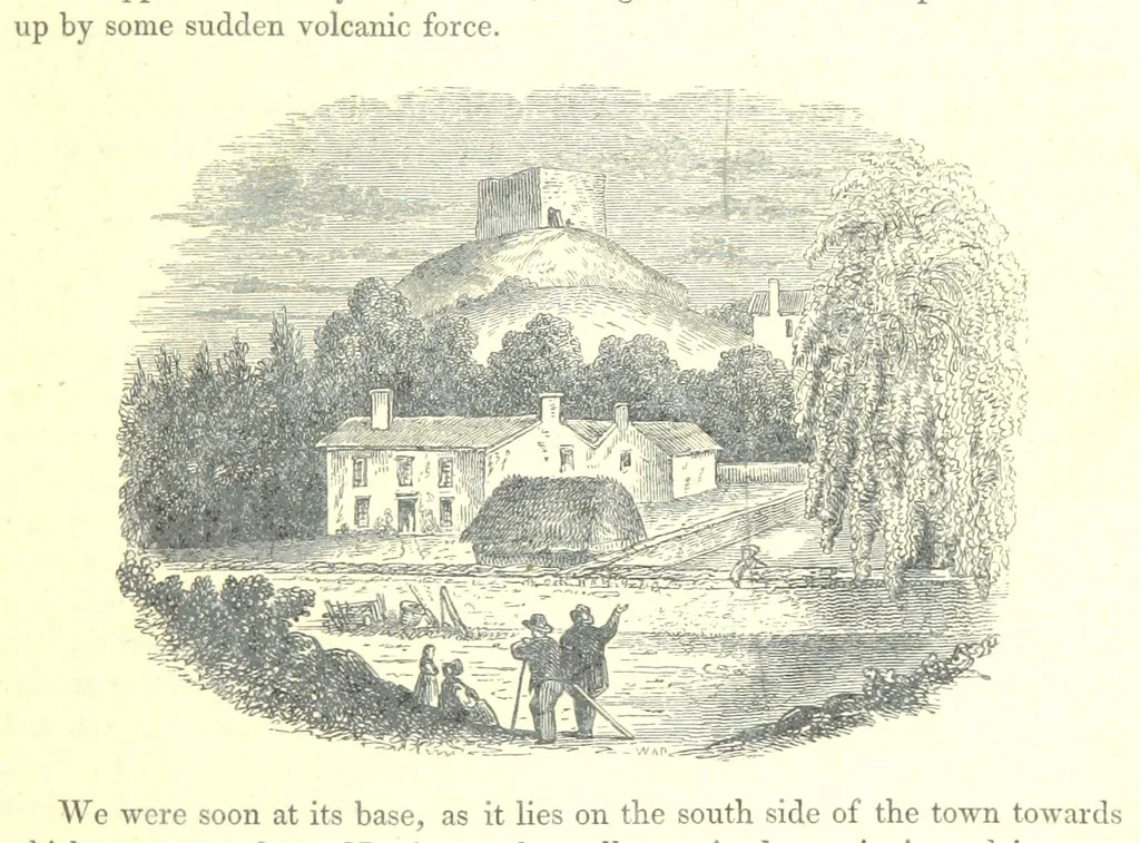 An illustration from The Pictorial History of the County of Lancaster, etc, 1844, leaf 219