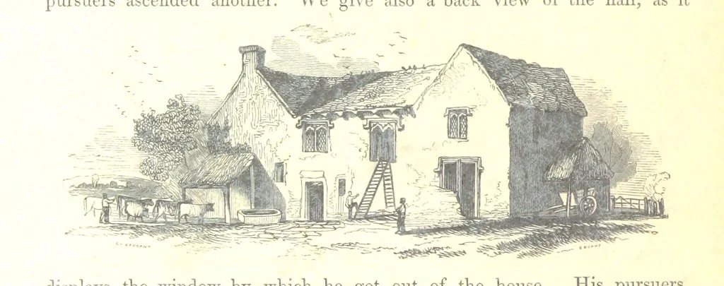 An illustration from The Pictorial History of the County of Lancaster, etc, 1844, leaf 230