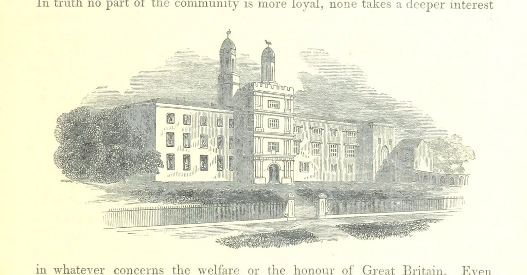 An illustration from The Pictorial History of the County of Lancaster, etc, 1844, leaf 239
