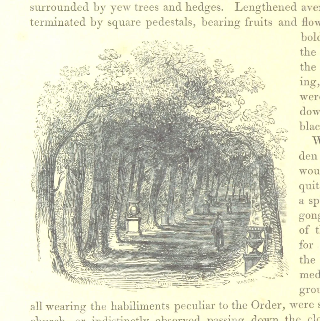 An illustration from The Pictorial History of the County of Lancaster, etc, 1844, leaf 246