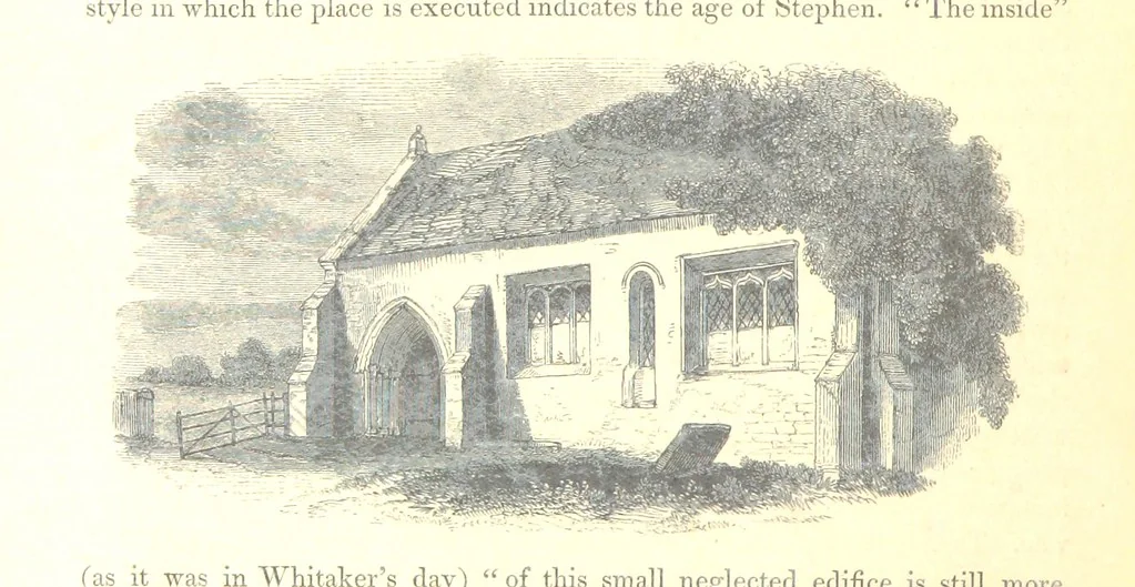 An illustration from The Pictorial History of the County of Lancaster, etc, 1844, leaf 250