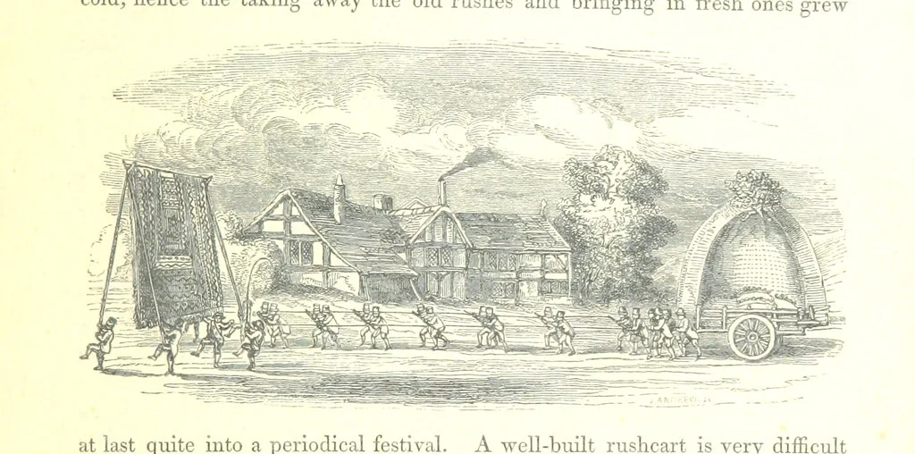 An illustration from The Pictorial History of the County of Lancaster, etc, 1844, leaf 263