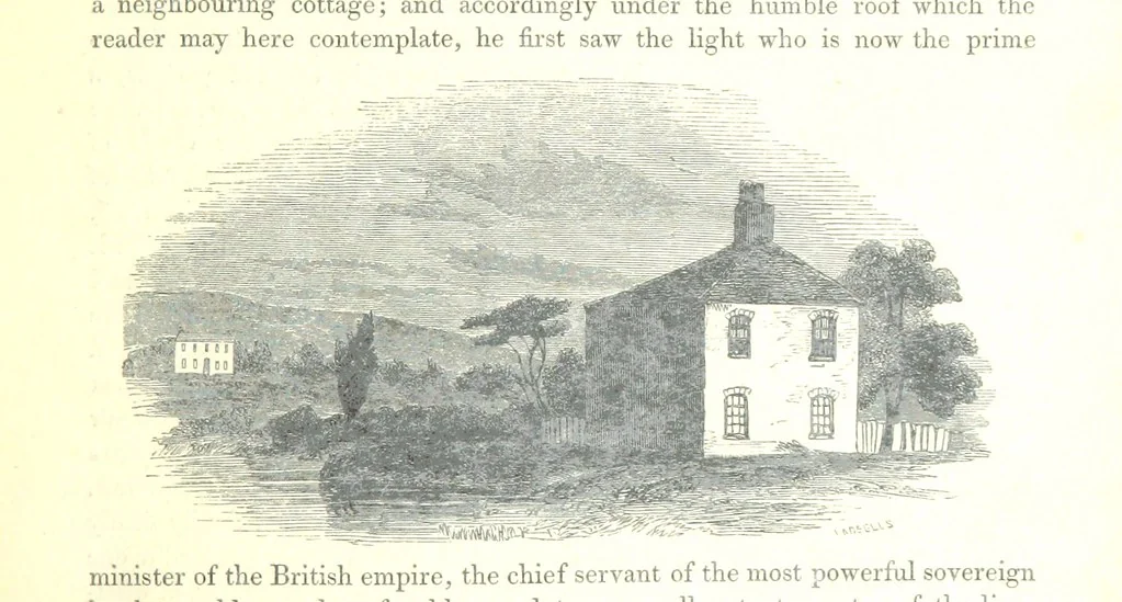 An illustration from The Pictorial History of the County of Lancaster, etc, 1844, leaf 265