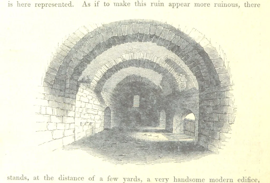 An illustration from The Pictorial History of the County of Lancaster, etc, 1844, leaf 274