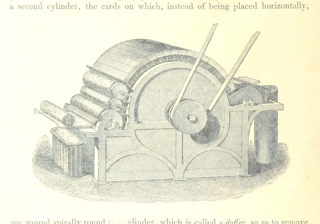 An illustration from The Pictorial History of the County of Lancaster, etc, 1844, leaf 28