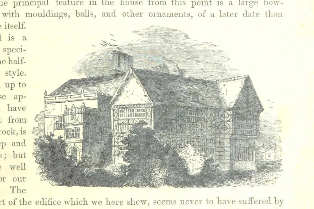 An illustration from The Pictorial History of the County of Lancaster, etc, 1844, leaf 283