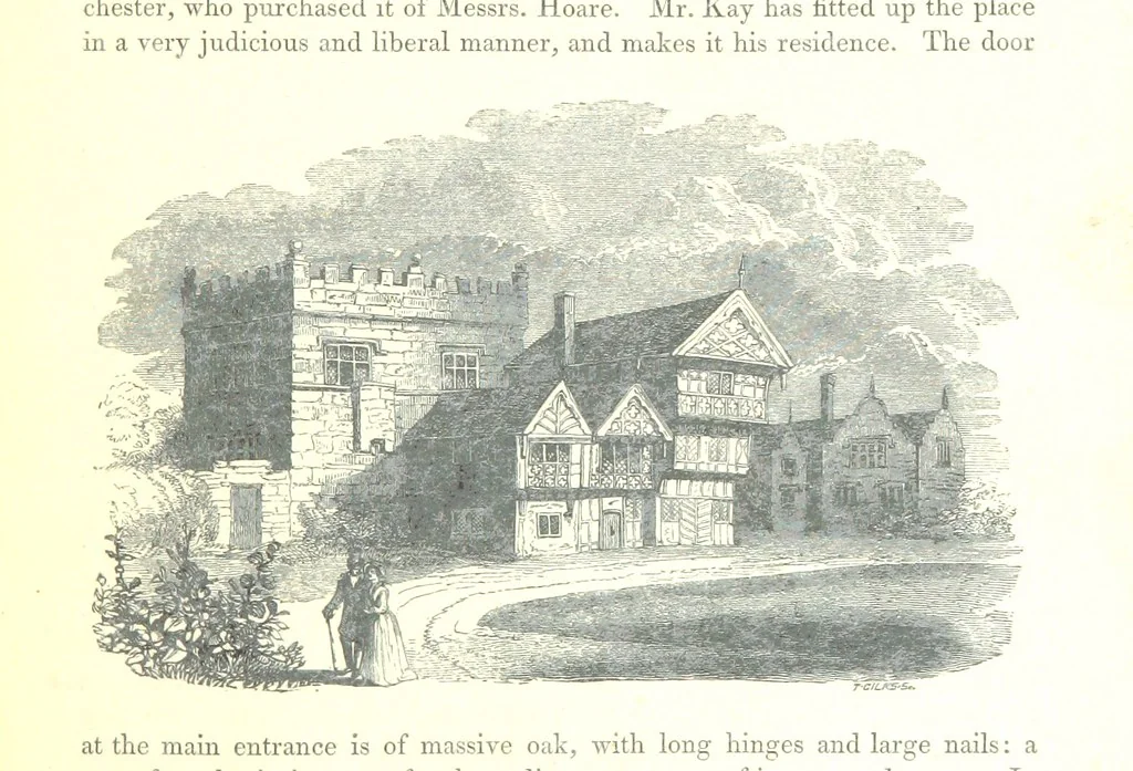An illustration from The Pictorial History of the County of Lancaster, etc, 1844, leaf 285