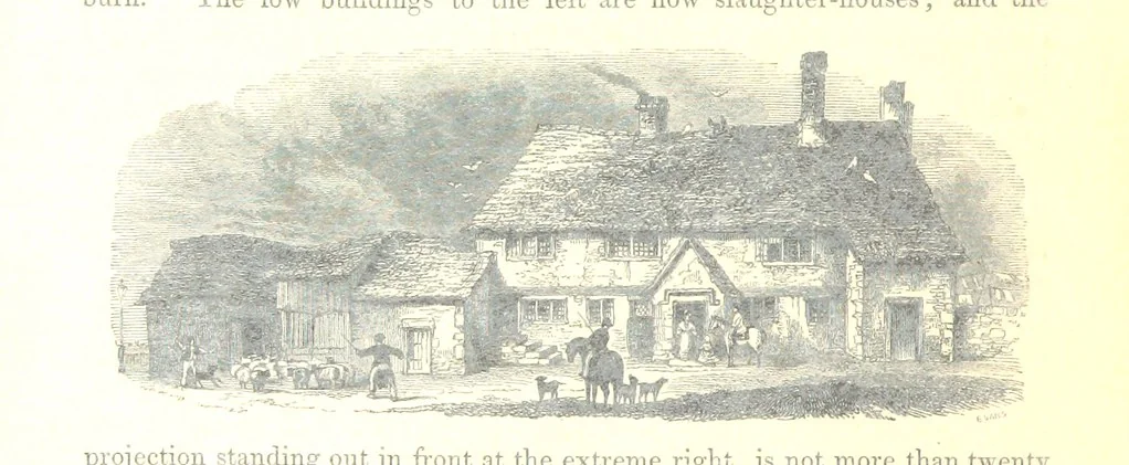 An illustration from The Pictorial History of the County of Lancaster, etc, 1844, leaf 304