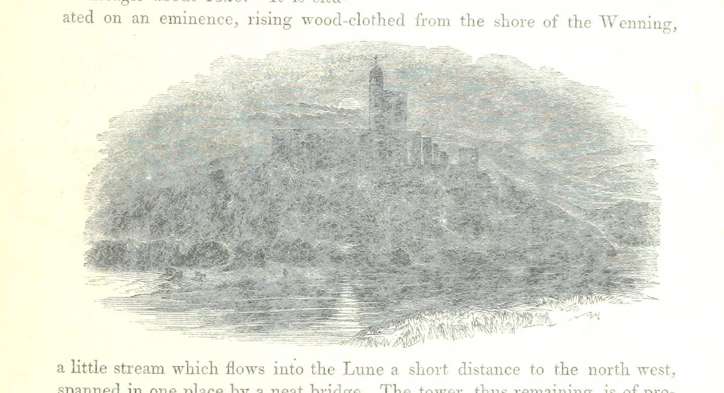 An illustration from The Pictorial History of the County of Lancaster, etc, 1844, leaf 319