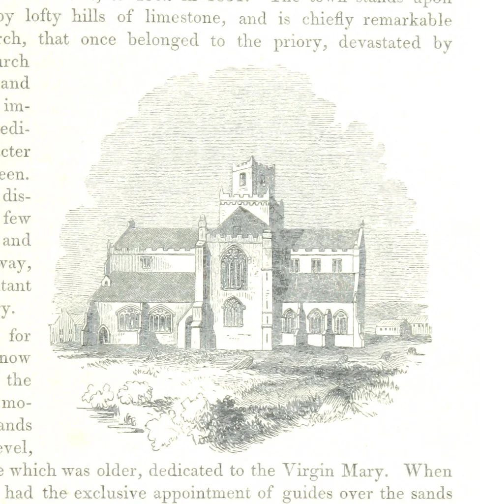 An illustration from The Pictorial History of the County of Lancaster, etc, 1844, leaf 325