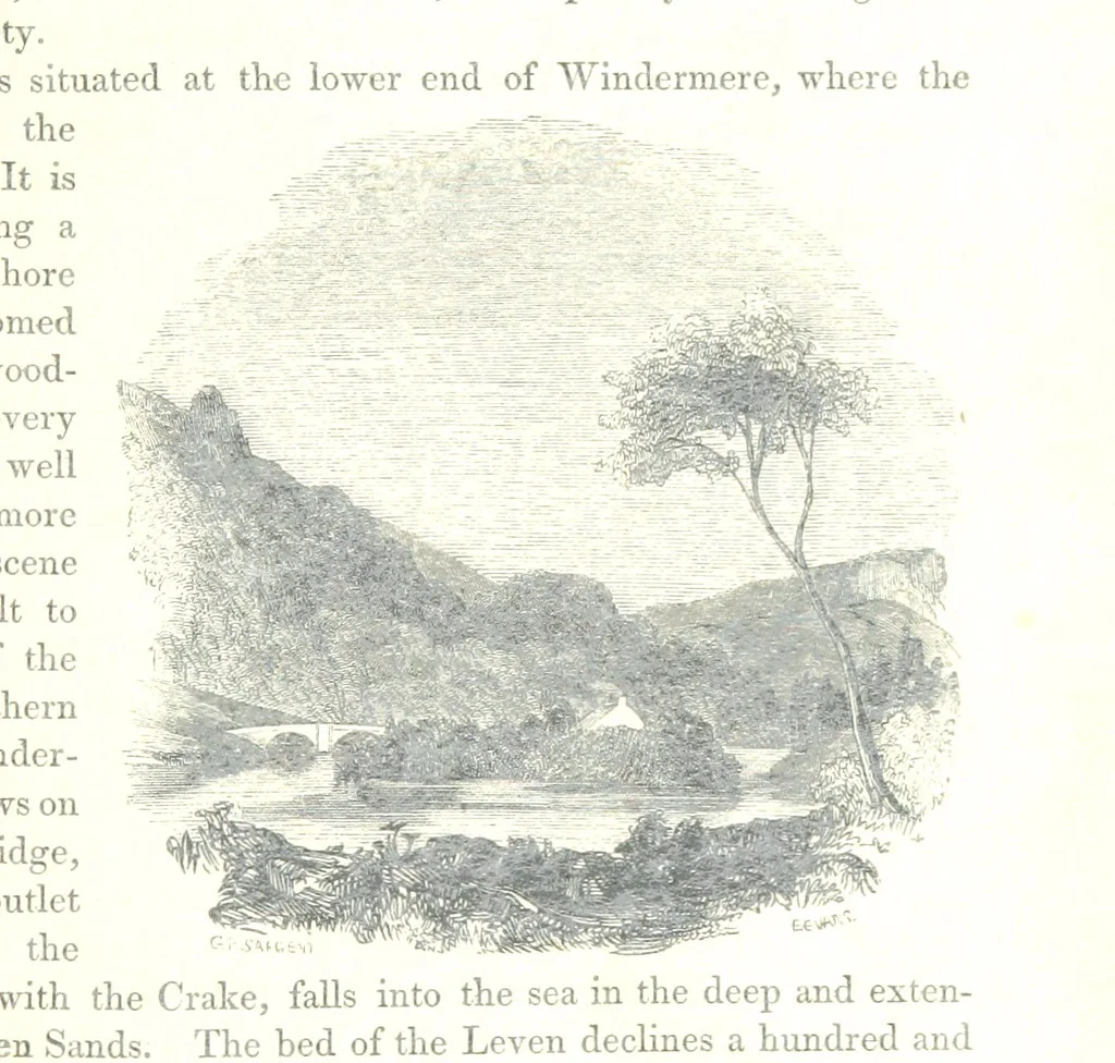 An illustration from The Pictorial History of the County of Lancaster, etc, 1844, leaf 327
