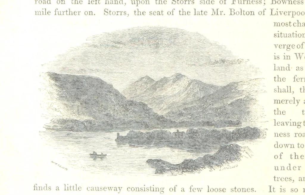 An illustration from The Pictorial History of the County of Lancaster, etc, 1844, leaf 330