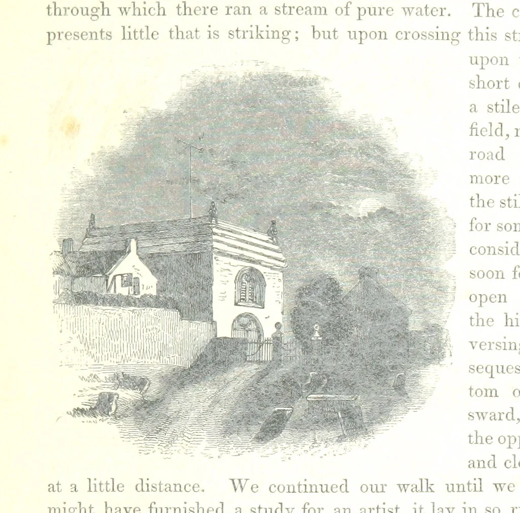 An illustration from The Pictorial History of the County of Lancaster, etc, 1844, leaf 339