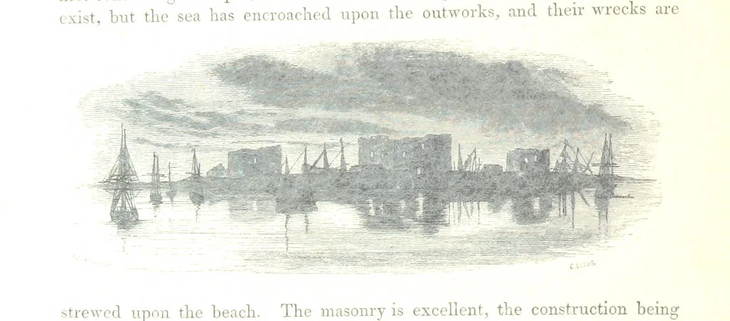 An illustration from The Pictorial History of the County of Lancaster, etc, 1844, leaf 346
